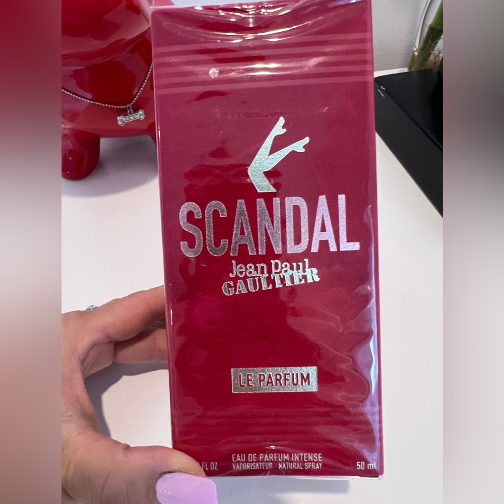 Jean Paul Gaultier Scandal Le Parfum - Bold Red and Silver